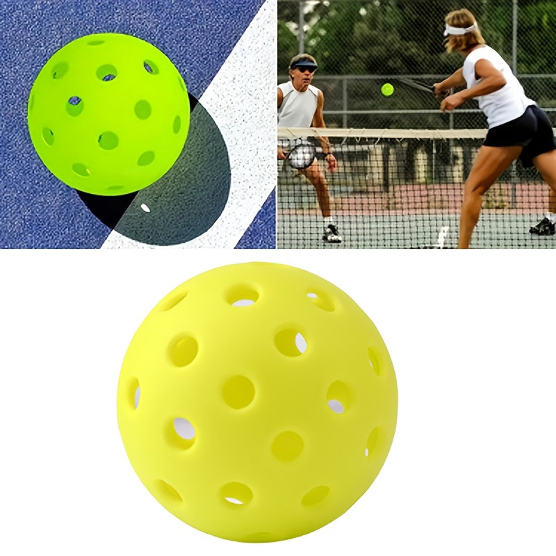12-Pack Outdoor Pickleball Balls with Storage Net Bag