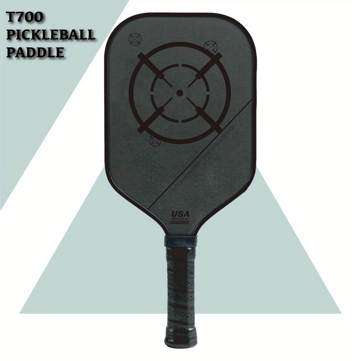 T700 Carbon Fiber Pickleball Paddle – Textured Surface & Easy Spin