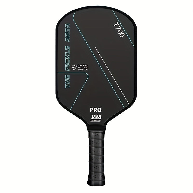 Lightweight T700 Carbon Fiber Pickleball Paddle – Matte Finish, Multiple Colours
