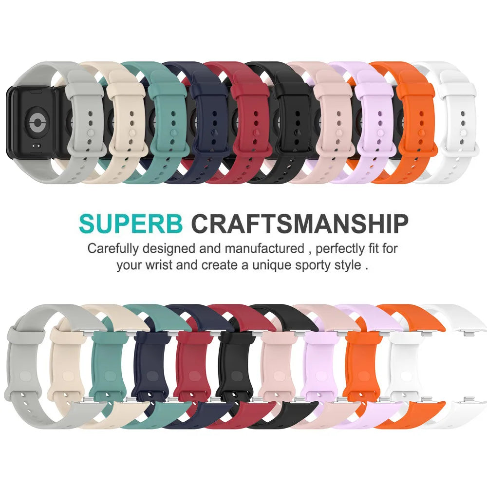 Strap+case for Xiaomi Mi Band 9 Pro Strap Smart Band Protective Case Silicone Wristband Bracelet for Mi band 9Pro