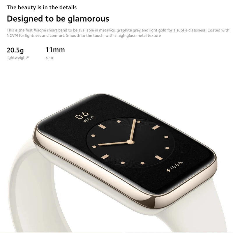 Xiaomi Smart Band 7 Pro 1.64'' AMOLED 2.5D Curved Display Built in GPS Blood Oxygen Smaer Watch Always On Watch Face Smart Band