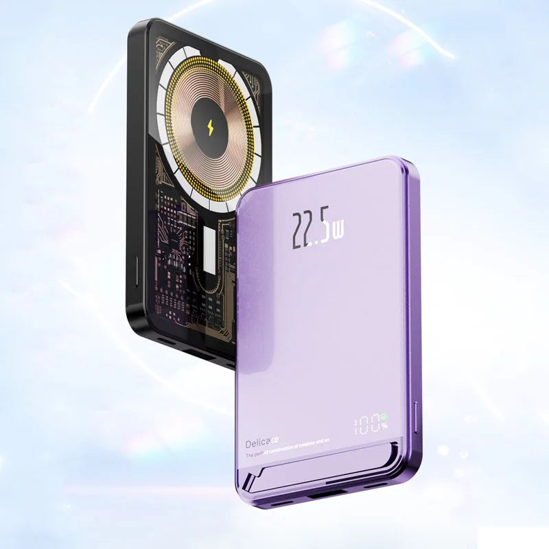 Wireless Power Bank Magnetic 22.5W 20000mAh Portable Fast Charging External Battery for Magsafe For iPhone 16 15 14 13 Powerbank