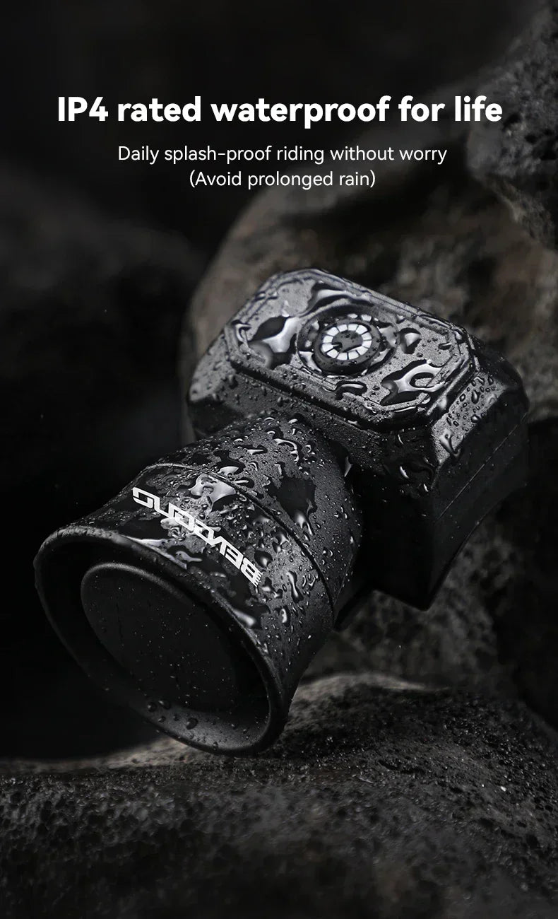 Bicycle Horn Mountain Bike Mini USB Charging Waterproof Electronic Bike Bell Riding Equipment Children's Scooter Accessories