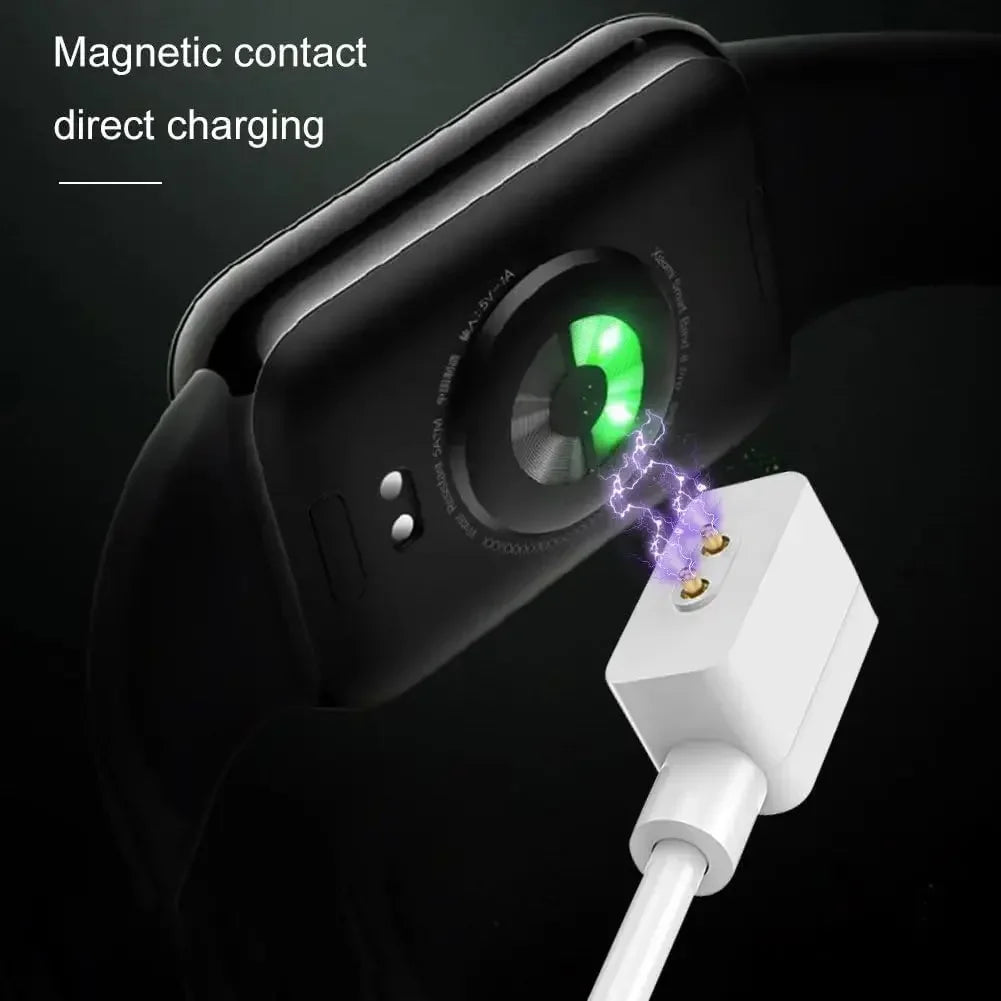 Charging Cable For Xiaomi Smart Band 9 8Pro 8 Active 7 Pro 6 NFC 5 Mi Smart Band 4 3 2 Bracelet USB Magnetic Charger