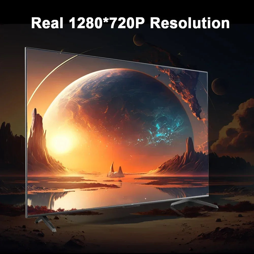 2025 Upgraded HY300PRO Mini Projector with WiFi& BT, Portable Projector 1080P/4K Support, Auto Keystone, Smart Android Proyector