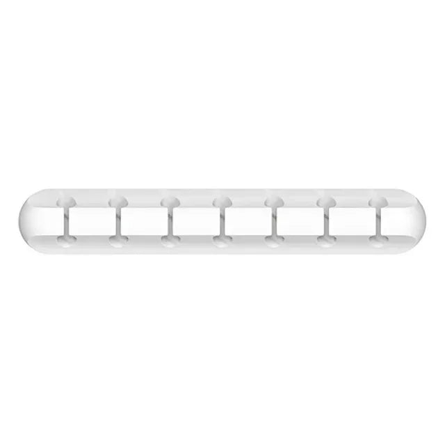 Silicone Cable Organizer Clips - Self-Adhesive Cord Management
