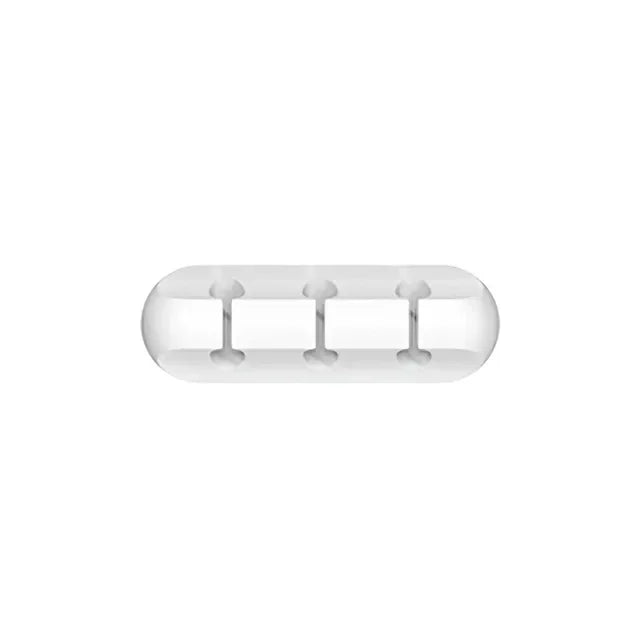 Silicone Cable Organizer Clips - Self-Adhesive Cord Management