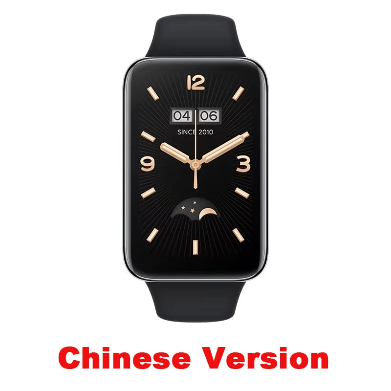 Xiaomi Smart Band 7 Pro 1.64'' AMOLED 2.5D Curved Display Built in GPS Blood Oxygen Smaer Watch Always On Watch Face Smart Band
