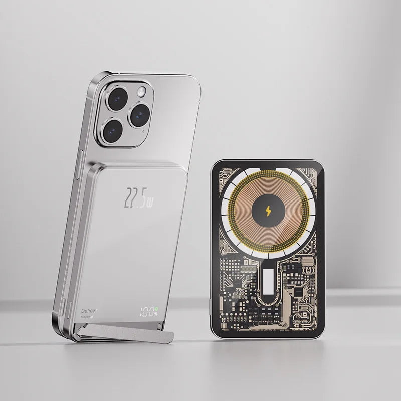 Wireless Power Bank Magnetic 22.5W 20000mAh Portable Fast Charging External Battery for Magsafe For iPhone 16 15 14 13 Powerbank