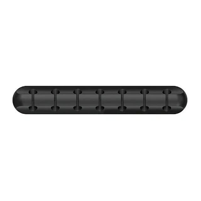 Silicone Cable Organizer Clips - Self-Adhesive Cord Management