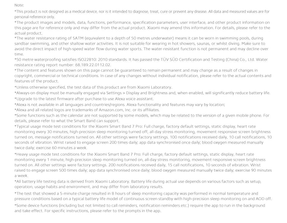 Xiaomi Smart Band 7 Pro 1.64'' AMOLED 2.5D Curved Display Built in GPS Blood Oxygen Smaer Watch Always On Watch Face Smart Band