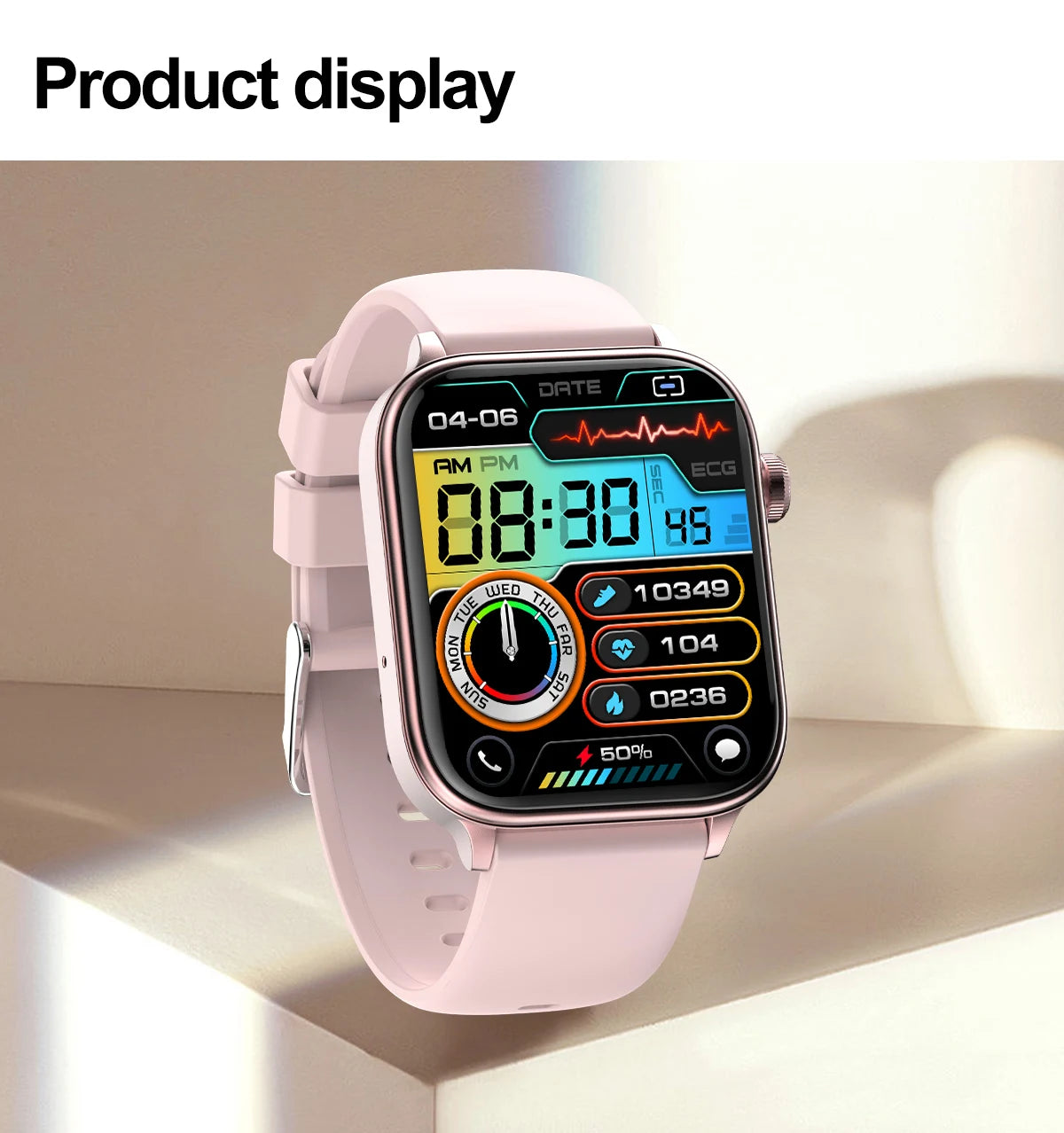 2025 New ECG+PPG+HRV Smart Watch Men Blood Lipid Uric Acid Health Monitor Bluetooth Call Sleep Physical Health Smartwatch Women
