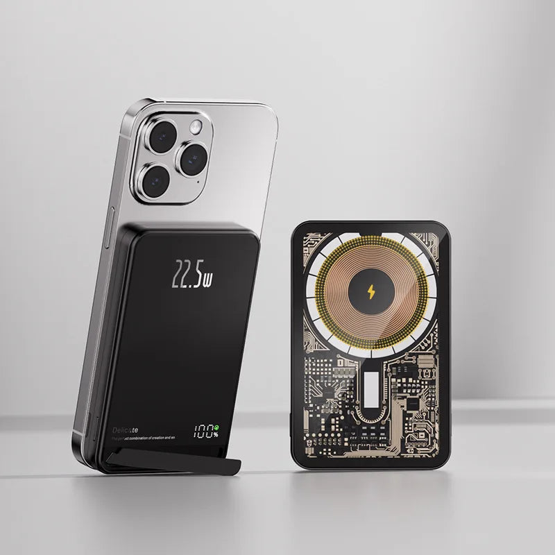 Wireless Power Bank Magnetic 22.5W 20000mAh Portable Fast Charging External Battery for Magsafe For iPhone 16 15 14 13 Powerbank