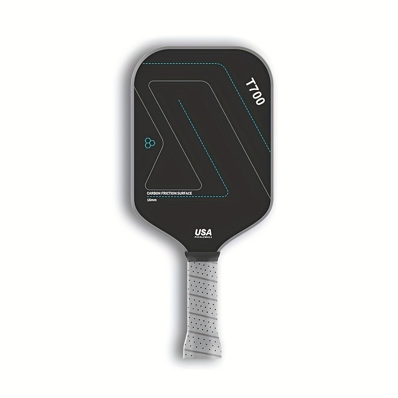 T700 Carbon Fiber Pickleball Paddle – USA Approved, Breathable Grip